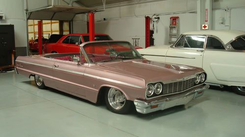 1964 chevy impala , champagne pink color, hydraulics with 8 switches, auto trans