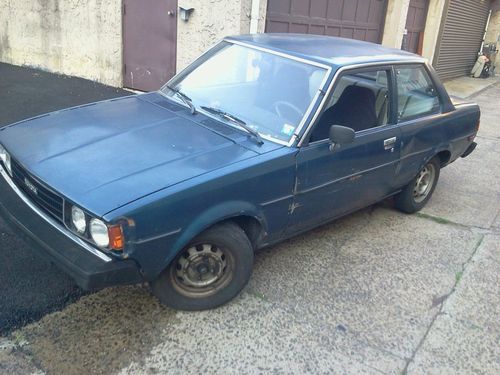80 toyota corolla 2dr coupe, p/s, power brakes,automatic