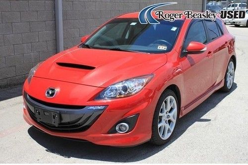 2010 10 mazdaspeed3 mazda speed 3 red anti-theft bluetooth cpo mp3 bose system