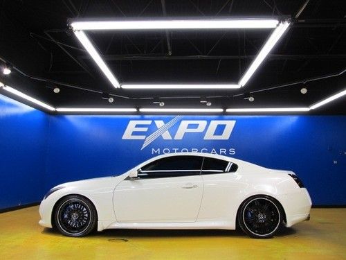 Infinity g37 coupe 6-speed 20 inch custom wheels