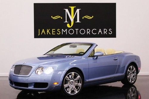2008 bentley continental gtc, stunning color combo, silverlake/ivory, pristine!!