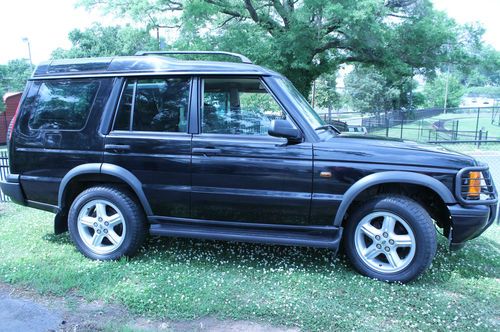 
			 black 2000 land rover discovery series ii - leather, 4wd, automatic, v8 4.6 l,