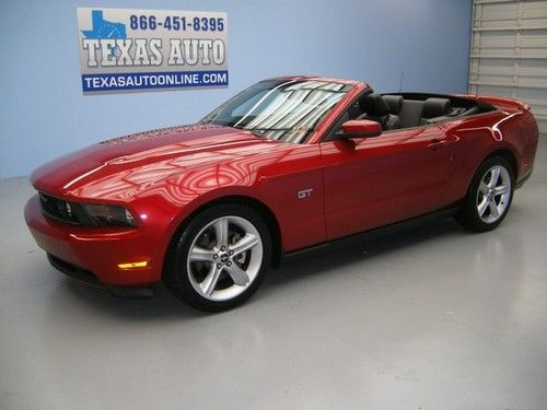 We finance!!!  2010 ford mustang gt convertible heated seats shaker texas auto!!