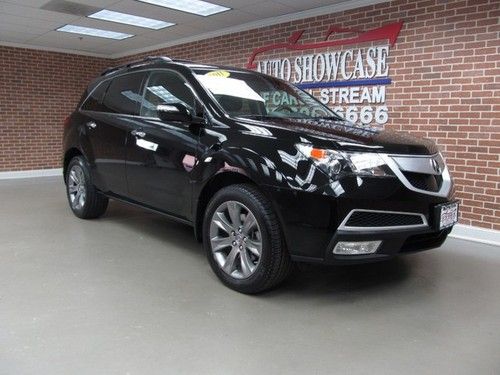 2011 acura mdx advance package sh-awd navigation factory warranty