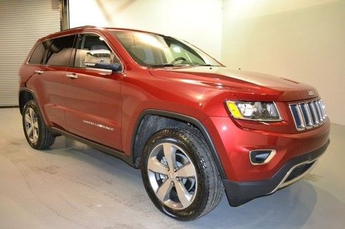 New 2014 jeep grand cherokee limited 4wd leather - free ship/airfare kchydodge