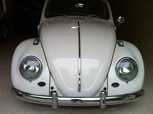1964 vw volkswagen beetle bug restored resto mod california hot rod 64 sedan