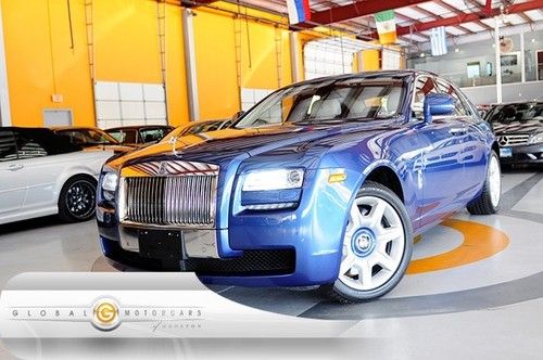 11 rolls royce ghost 11k 1-owner nav pano cams nightvision tv pdc hud heatd-sts