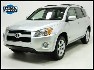 2010 toyota rav4 4wd suv limited sunroof leather bluetooth one owner