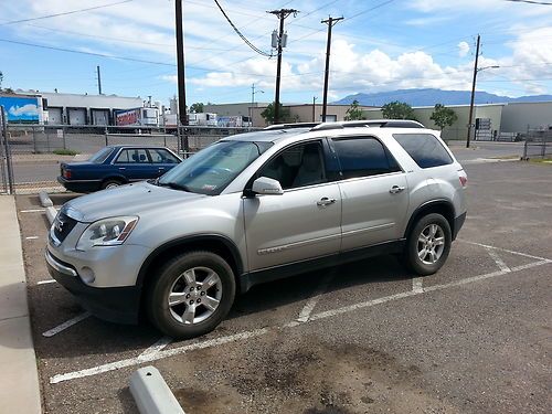 07 gmc acadia slt loaded with towing pkg bose audio system rear seat entertainme