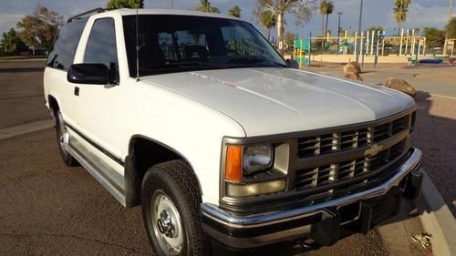 1994 chevrolet 4x4 blazer 6.5l turbo diesel suv 1-owner rust free clean nr az