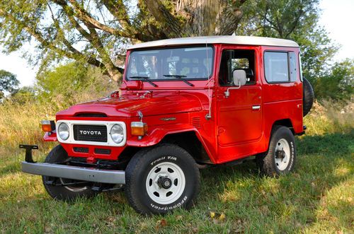 1983 toyota land cruiser fj40 - factory ps and a/c