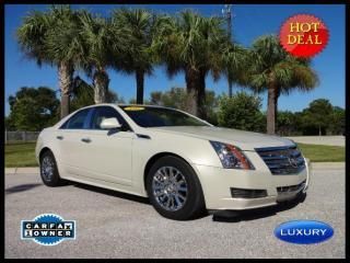 2011 cadillac cts 3.0 luxury fl carfax cert 1 owner huge $avings like new!
