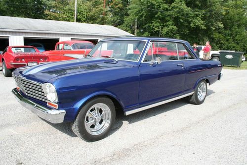 63 chevy ii nova ss 4 speed, vintage air, 327