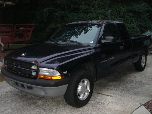 1999 dodge dakota sport extended cab pickup 2-door 3.9l