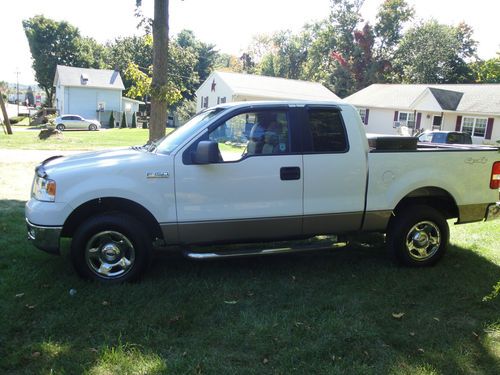 Find used 2005 Ford F150 4X4 extended cab, white in ... Find used 2005 Ford F150 4X4 extended cab, white in ...