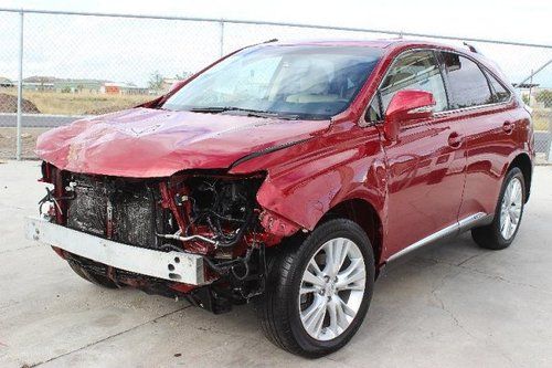2012 lexus rx 450h awd damaged salvage low miles luxurious only 27k miles l@@k!!