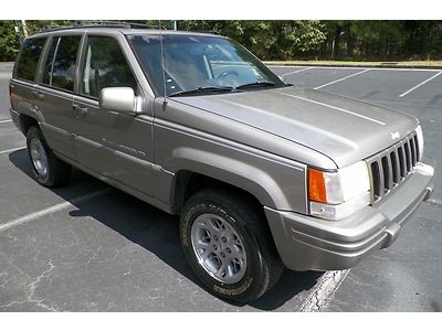 Jeep grand cherokee limited 4x4 1 owner southern owned leather seats no reserve