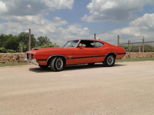 1972 real numbers matching olds w-30 442 ps pdb 1970