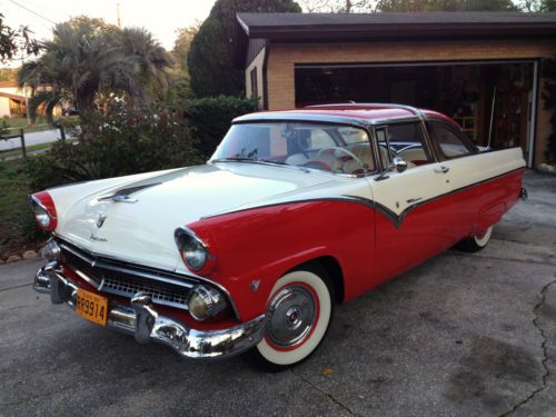 Beautiful restored 1955 ford crown victoria (54 55 56 57)