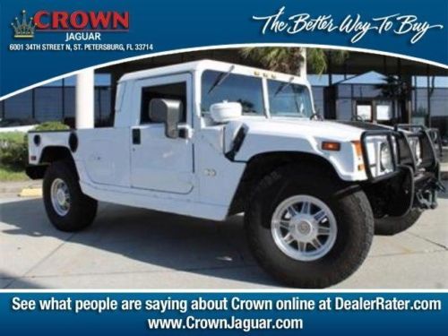 2003 hummer h1 open top excellent service history call greg 727-698-5544