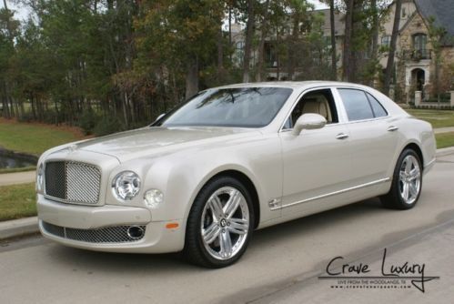 Bentley mulsanne loaded leather navigation call today