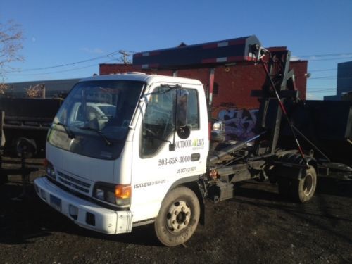 Isuzu, npr, 1995, hook lift, box tuck, truck