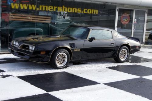 78 trans am exceptional condition build sheet included