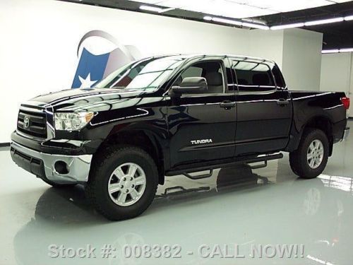 2010 toyota tundra crew max 4x4 lifted side steps 54k texas direct auto