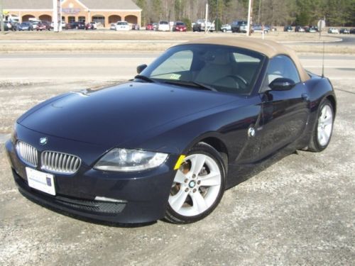 2007 bmw z4 roadster 3.0i manual one owner