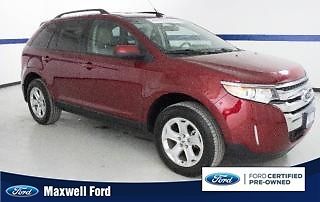 2013 ford edge 4dr sel awd dual zone climate control