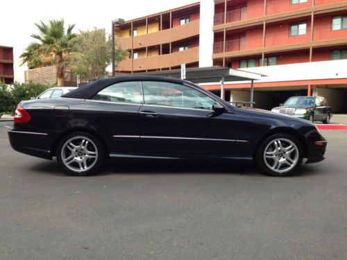 2004 designo mercedes benz clk500 amg convertible loaded  clean carfax!!!