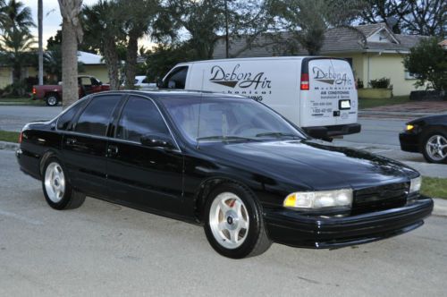1996 impala ss sedan 4-door with new paint job.