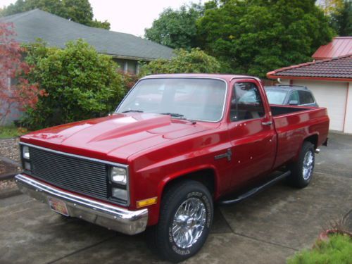 1986 chevrolet 1 ton pickup fuel injected 502