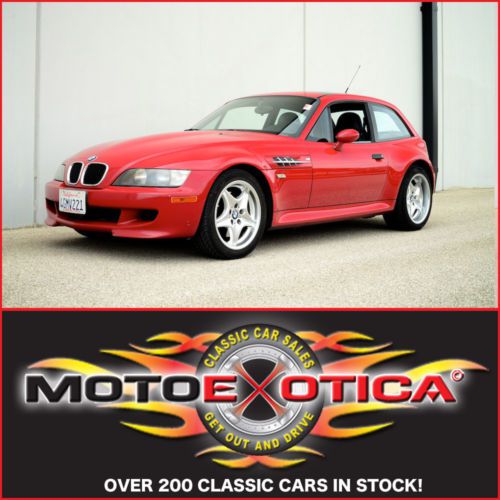 1999 bmw m coupe - meticulously maintained! - one owner - california car - s52