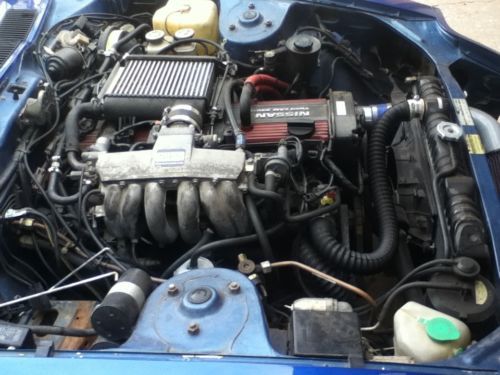 Nissan 1981 280zx w/ rb20det red top motor from nissan 200zr