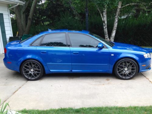 2005.5 audi s4 sprint blue great condition