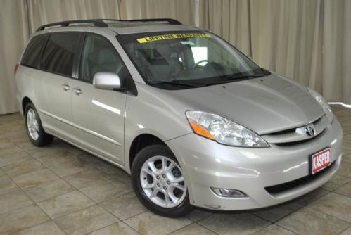 No reserve toyota sienna xle 3.3l v6 auto fwd leather 3rd row sunroof