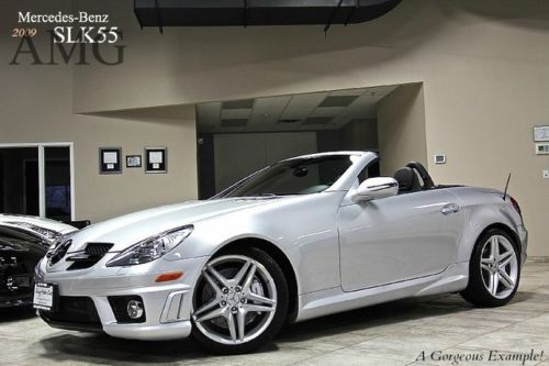 2009 mercedes benz slk55 amg naviagtion airscarf heated seats $72k+msrp loaded!!