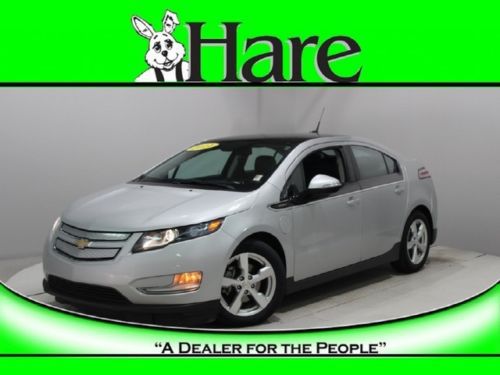 2011 volt electric drive silver one owner leather a/t power windows heated seat