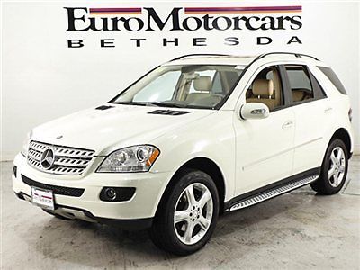 Diesel bluetec arctic white 09 suv 07 ml350 deisel 10 financing tan leather used