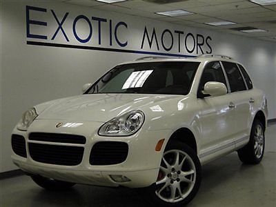 2006 porsche cayenne turbo awd!! nav heated-sts pdc shades xenons 450hp 20whls!!