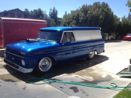 1965 chevrolet c-10 panel delivery - hot rod style horsepower in a true classic!