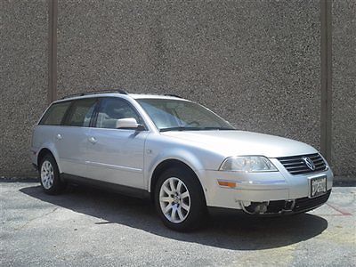 2002 vw passat wagon awd - one owner - loaded - excellent