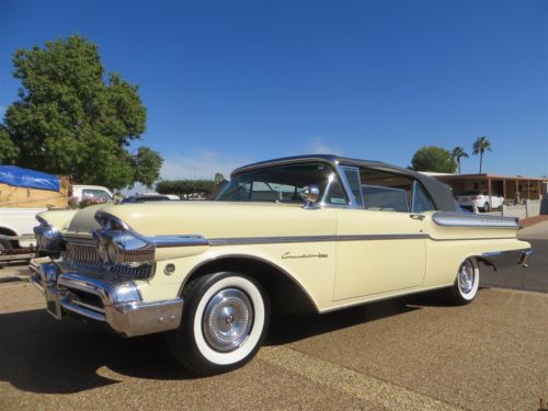 1957 mercury turnpike cruiser convertible. fully loaded pace car. low miles.