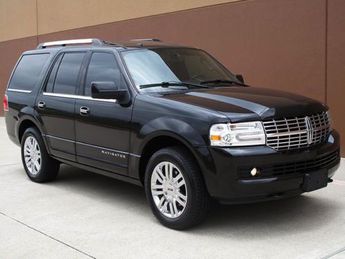 2010 lincoln navigator suv elite 5.4l v8 2wd nav cam roof tv/dvd 3rd row 1owner