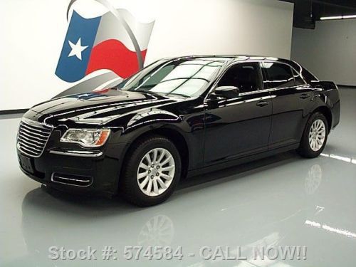 2013 chrysler 300 v6 heated leather black on black 19k texas direct auto