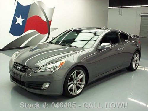 2011 hyundai genesis 3.8 track coupe sunroof nav 51k mi texas direct auto