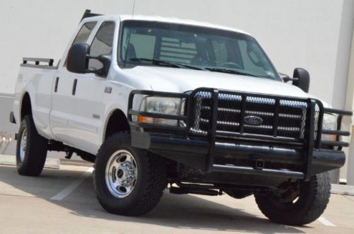 2003 ford f350 lariat crew diesel 4x4 lth seats long bed $699 ship