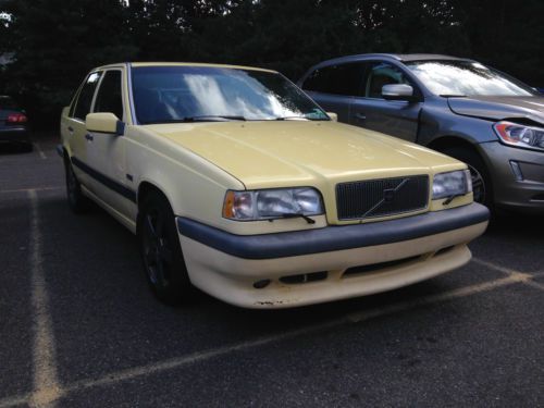 Volvo 850 t-5r yellow fully serviced only 93k original miles ipd bilstein hd