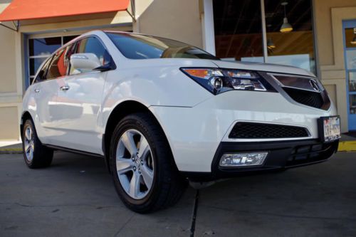2011 acura mdx awd, 1-owner, leather, moonroof, power liftgate, more!